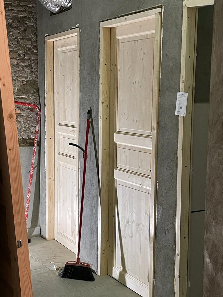 Before — new doors installation