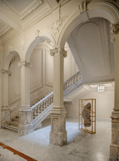Historic marble staircase